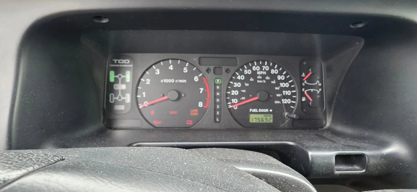 2002 ISUZU TROOPER 4WD AT SPEEDOMETER GAUGE CLUSTER 175K MILES OEM 8972631390
