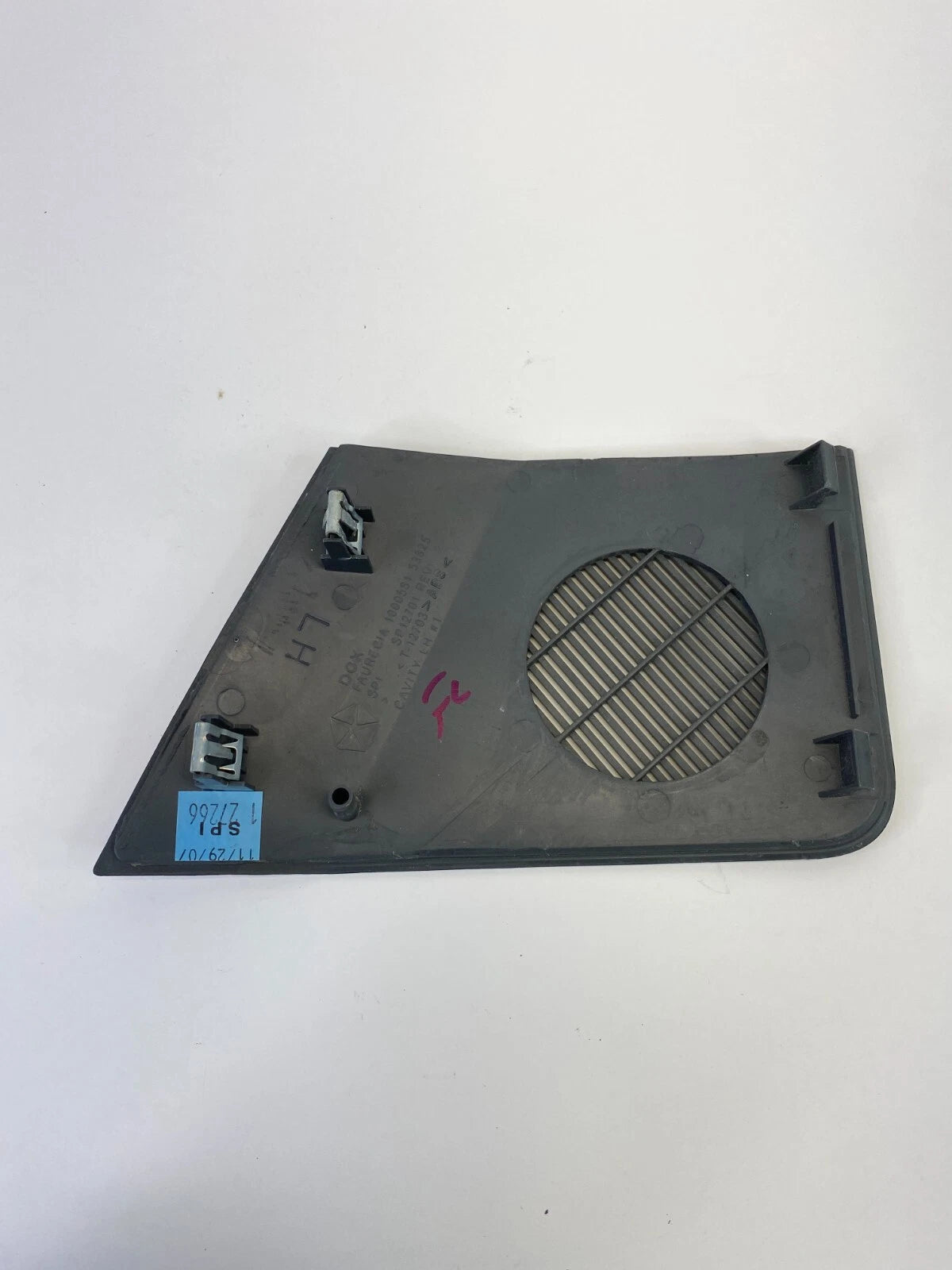 08-10 DODGE AVENGER DASH LEFT SIDE SPEAKER GRILLE TRIM COVER BEZEL 100058153825