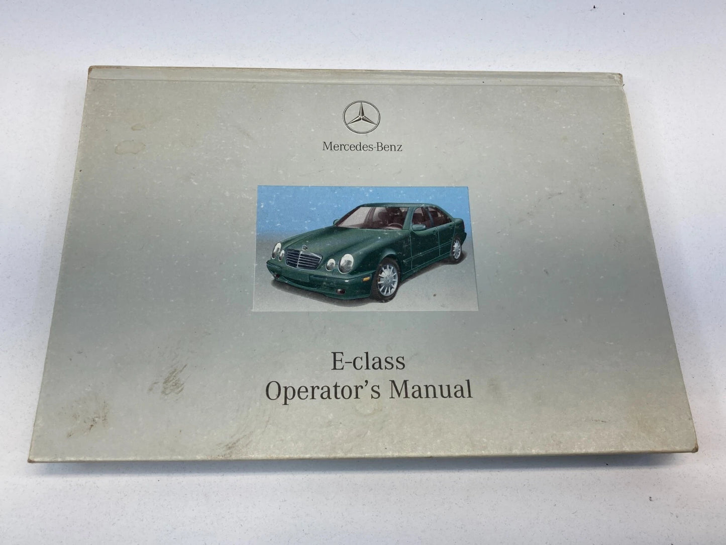 2000 MERCEDES-BENZ E-CLASS OWNERS MANUAL CONSUMER INFO WARRANTY BOOK W/ CASE OEM
