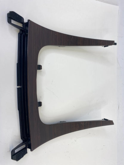 2011 BUICK REGAL CENTER CONSOLE APPLIQUE TRIM COVER WOODGRAIN 13245741 OEM