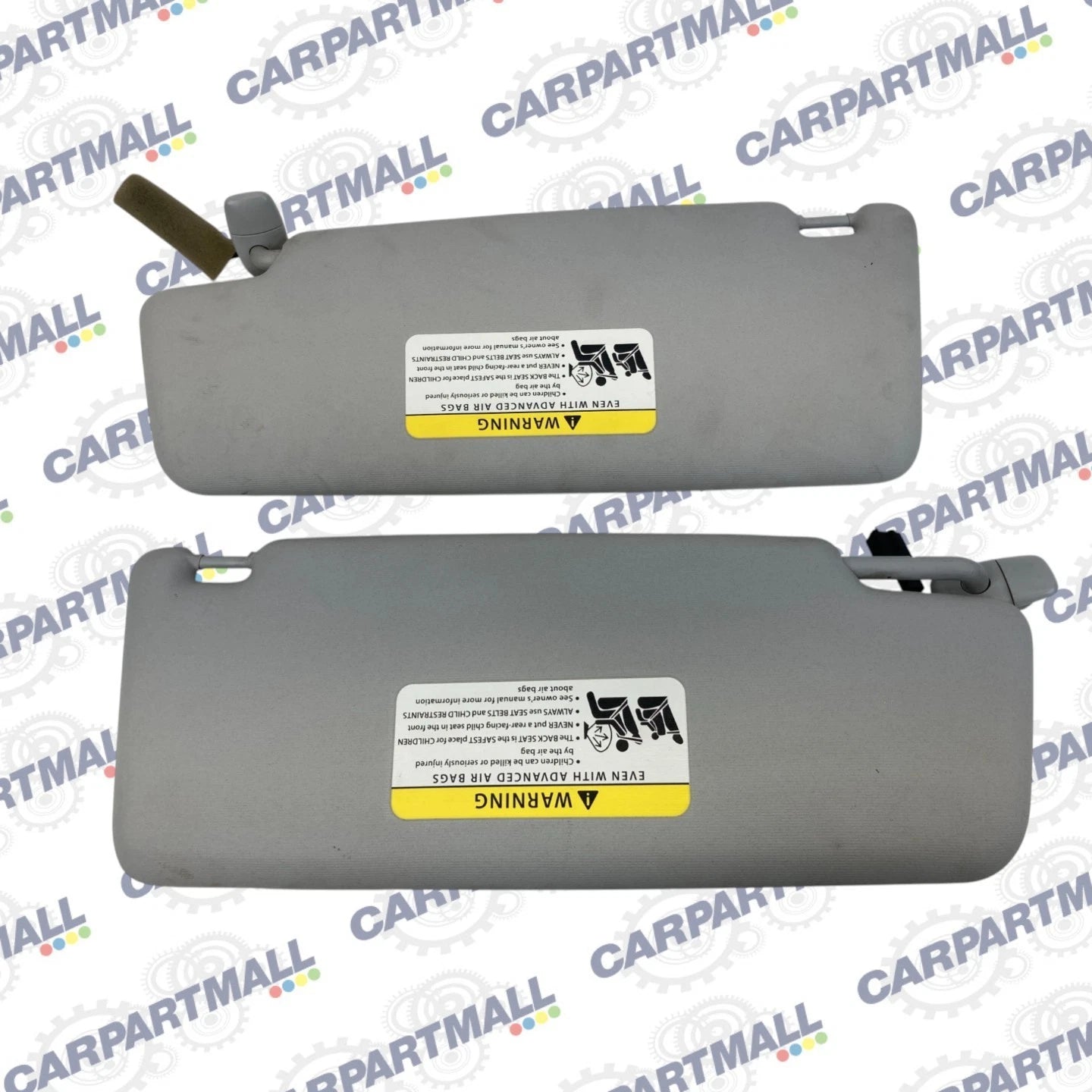 2012-2016 VOLKSWAGEN PASSAT LEFT & RIGHT SIDE SUNVISOR SUN VISOR SHADE SET OEM