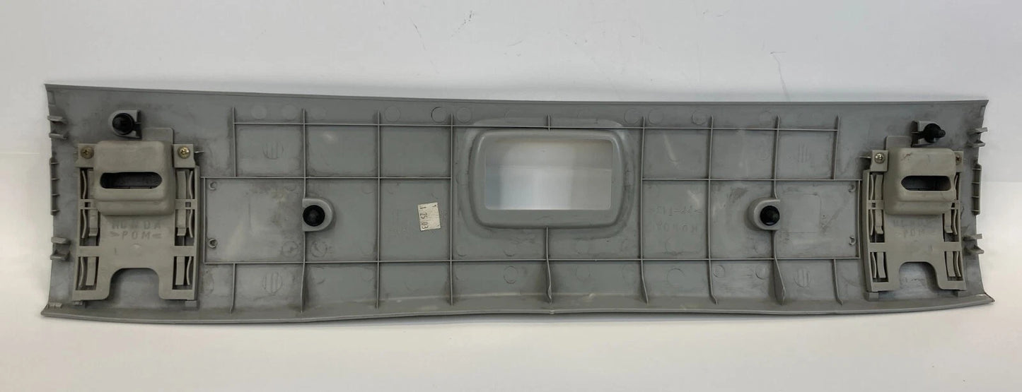 03-10 HONDA ELEMENT REAR ROOF OVERHEAD TRUNK LIGHT BEZEL TRIM W/ ANCHOR COVER