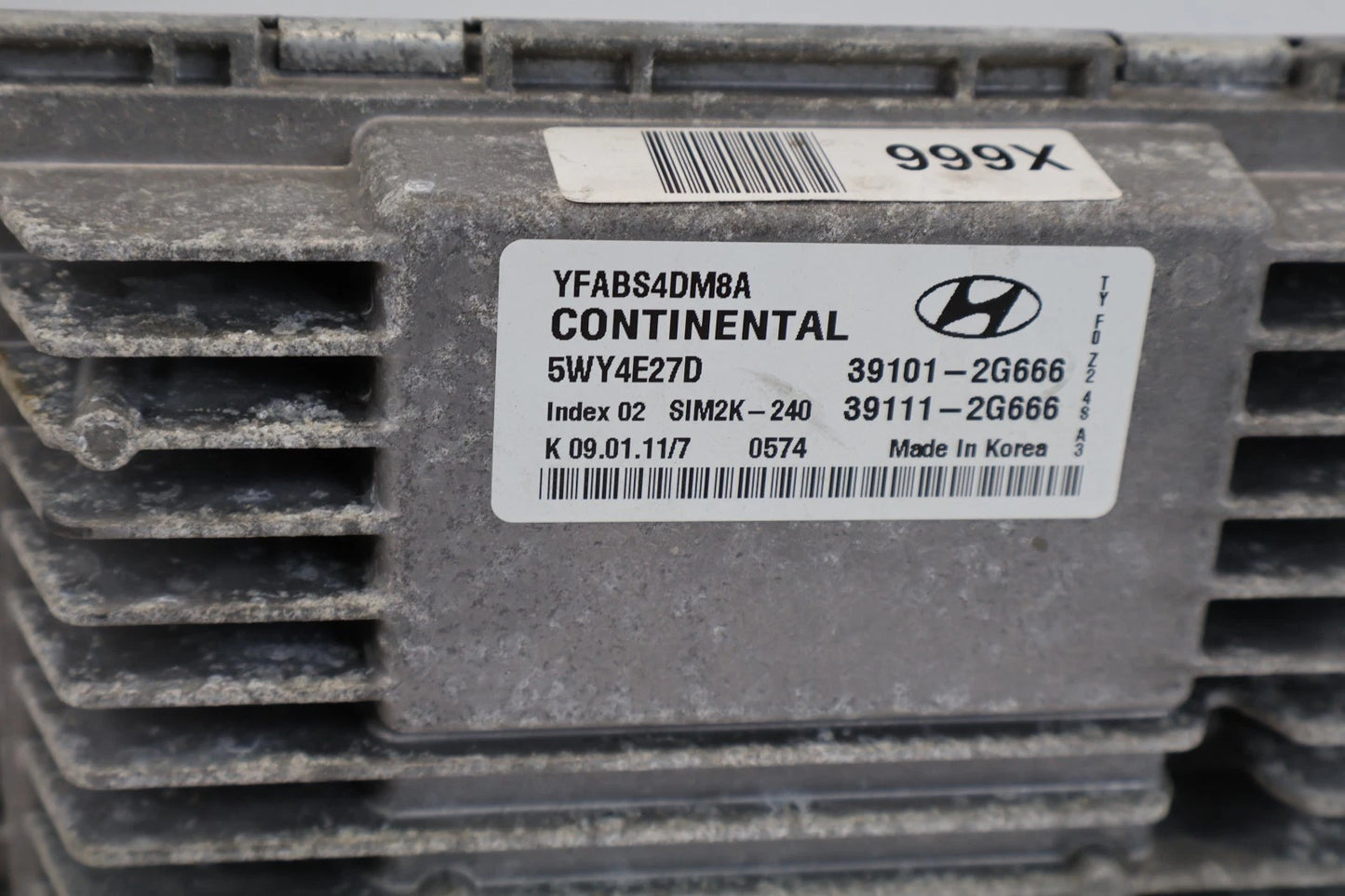 2011-2014 HYUNDAI SONATA 2.4L ENGINE COMPUTER CONTROL MODULE ECU OEM 39101-2G666
