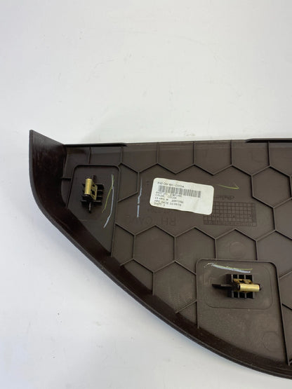 2008-2017 BUICK ENCLAVE DASH RIGHT SIDE END CAP ACCESS COVER TRIM 20871996 OEM