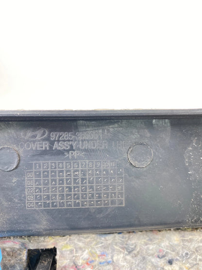 01-05 HYUNDAI SONATA DASH EVAPORATOR UNDER COVER ASSEMBLY TRIM PANEL 97285-38000