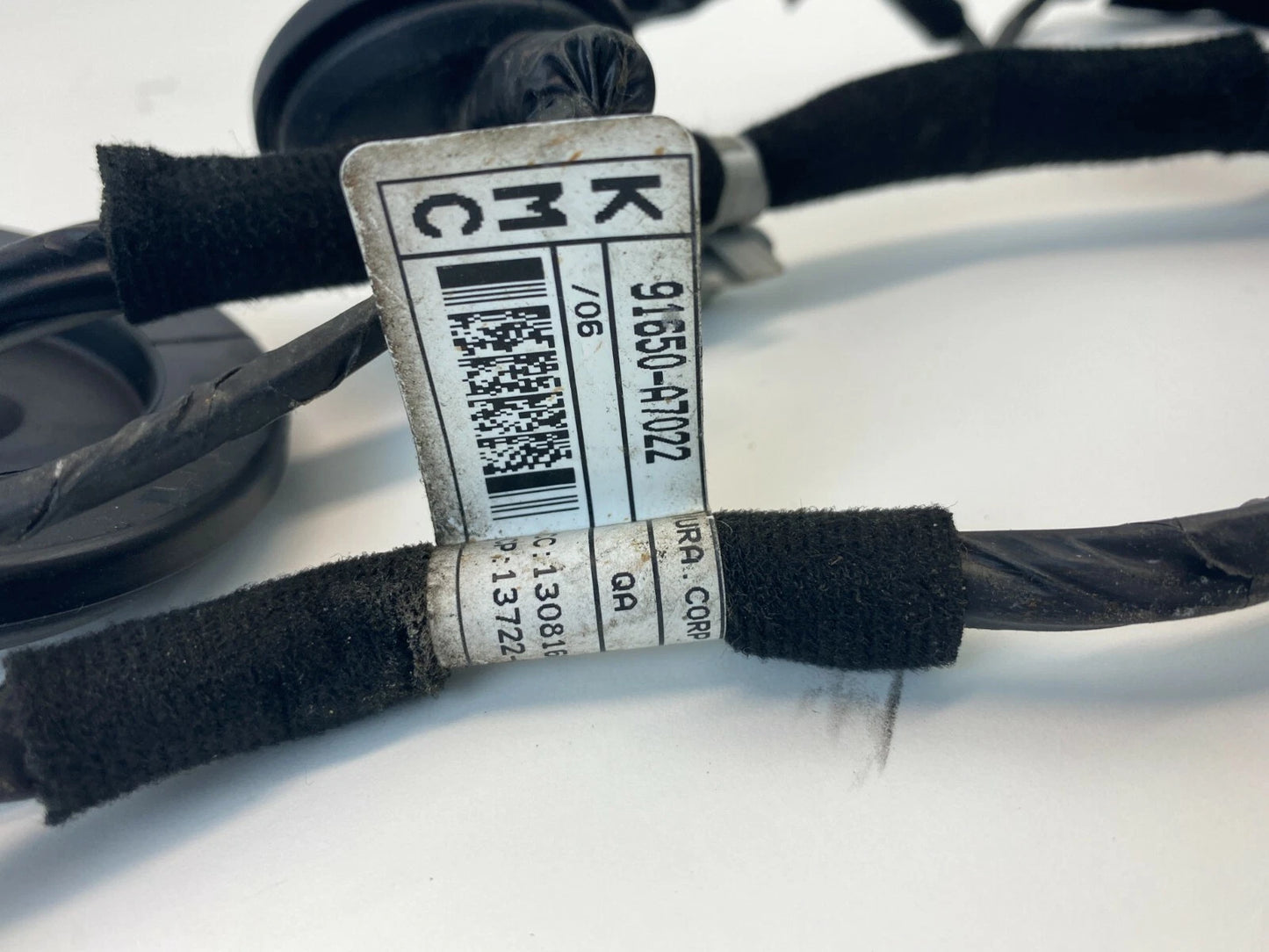 14 15 16 KIA FORTE REAR LEFT DRIVER SIDE DOOR WIRE WIRING HARNESS 91650-A7022