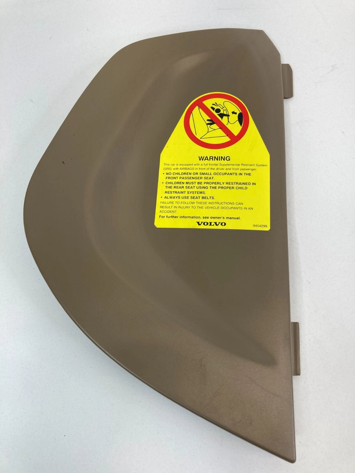2001-2009 VOLVO S60 03-07 XC70 RIGHT SIDE DASH END CAP COVER BEZEL TRIM 9164899