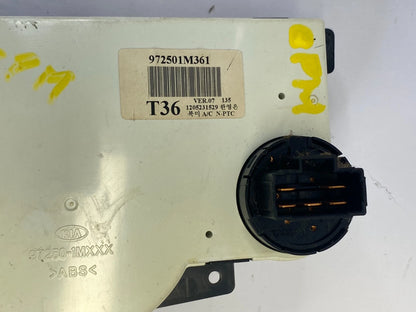 2010-2013 KIA FORTE HVAC A/C CLIMATE CONTROL TEMPERATURE SWITCH 972501M361 OEM