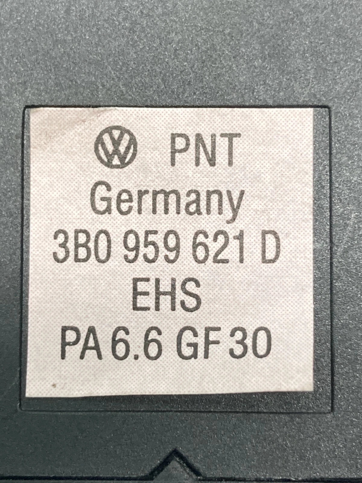 1998-2005 VOLKSWAGEN PASSAT DASH REAR DEFROST CONTROL SWITCH BUTTON 3B0959621D