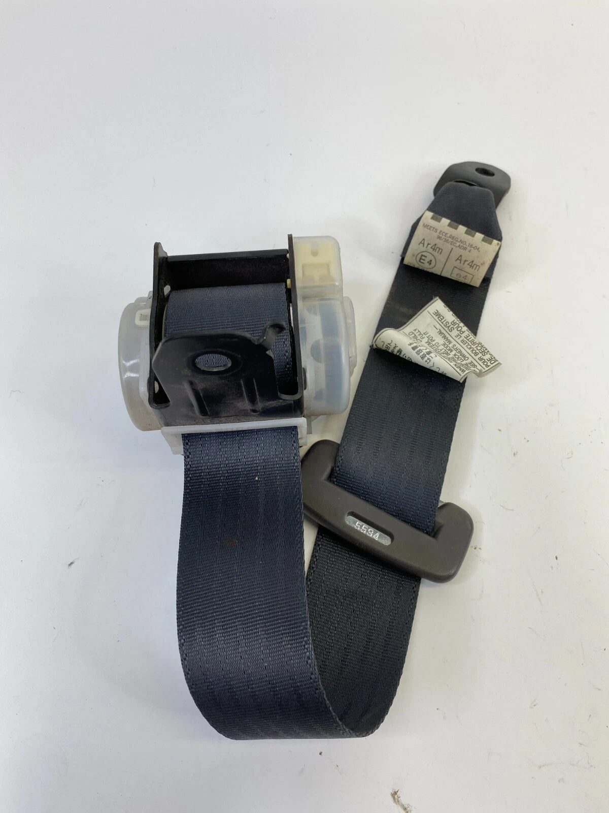 2000 2001 TOYOTA CELICA REAR RIGHT PASSENGER SIDE SEAT BELT RETRACTOR RH OEM