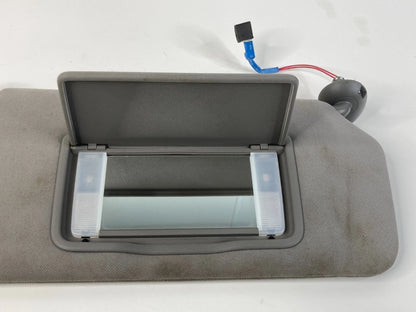 2008-2012 HONDA ACCORD ROOF RIGHT PASSENGER SUN VISOR SUNVISOR W/ LIGHTS GRAY