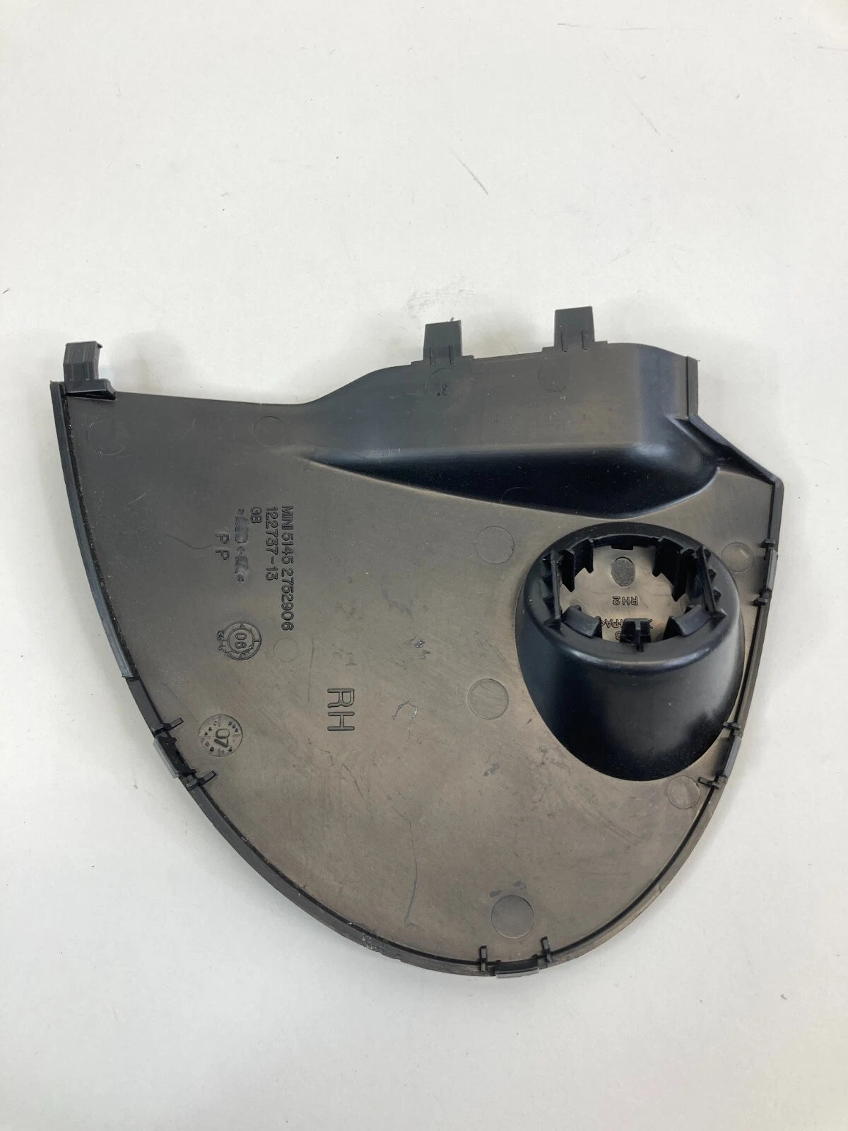 2007-2015 MINI COOPER FRONT RIGHT SIDE DASH END CAP COVER TRIM 5145-2752906 OEM
