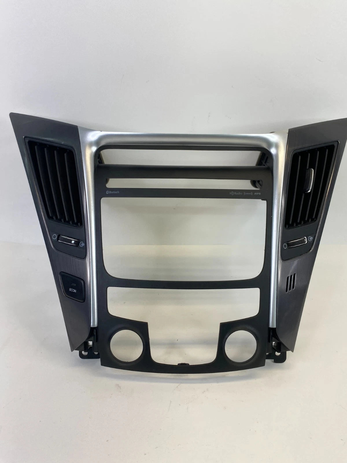 2012-2015 HYUNDAI SONATA BEZEL DASH RADIO PANEL CLIMATE CONTROL W/ AIR VENT OEM