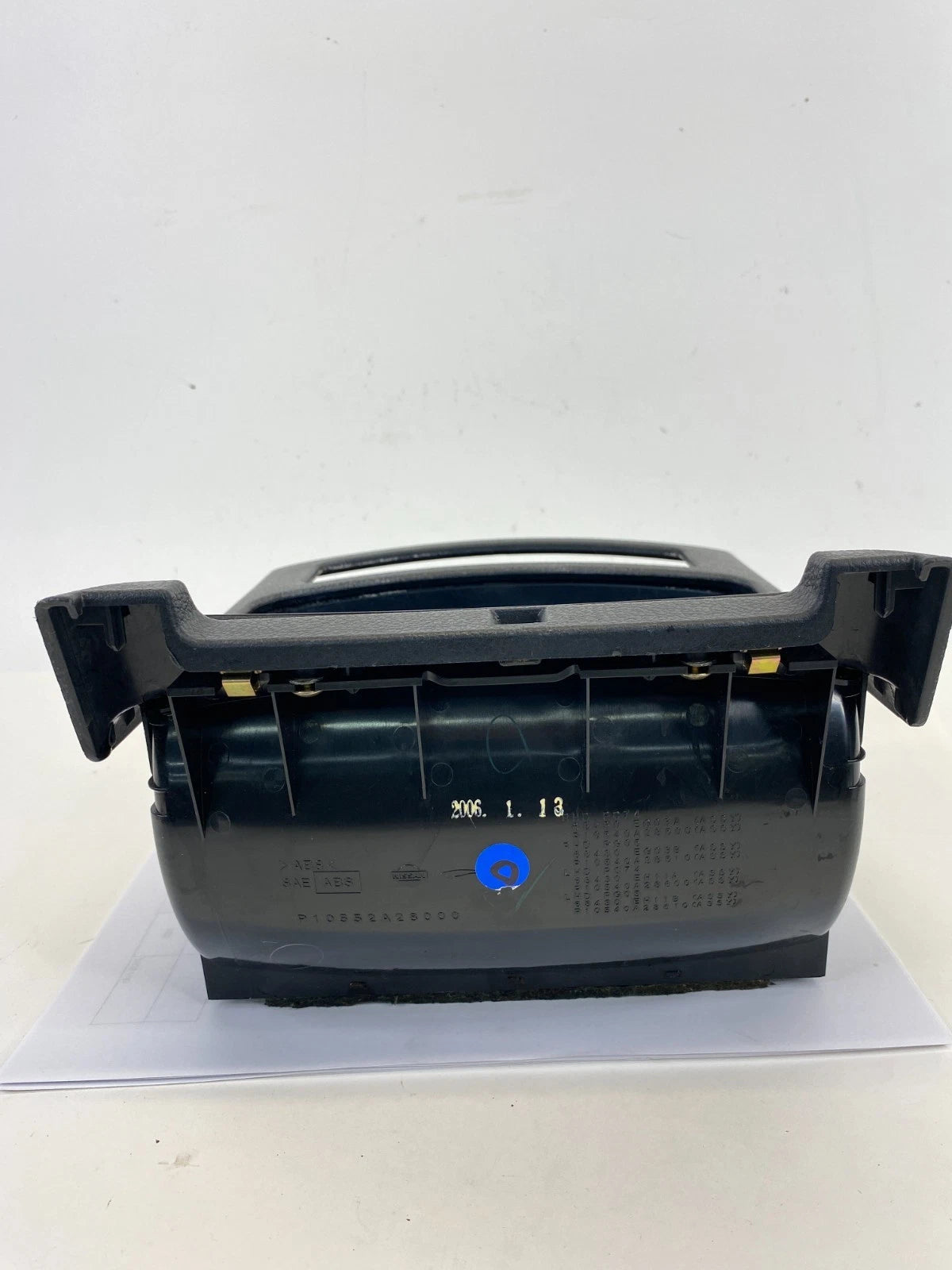 2006-2010 INFINITI M35 M45 CENTER CONSOLE DUAL CUP HOLDER BLACK 68430-EH100 OEM