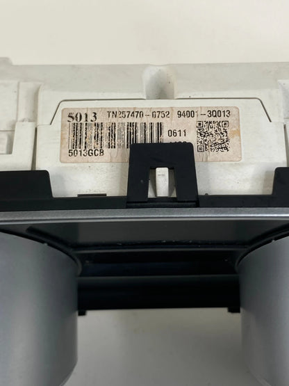 2011 HYUNDAI SONATA 2.4L AT SPEEDOMETER CLUSTER GAUGES UNK MILES 94001-3Q013 OEM
