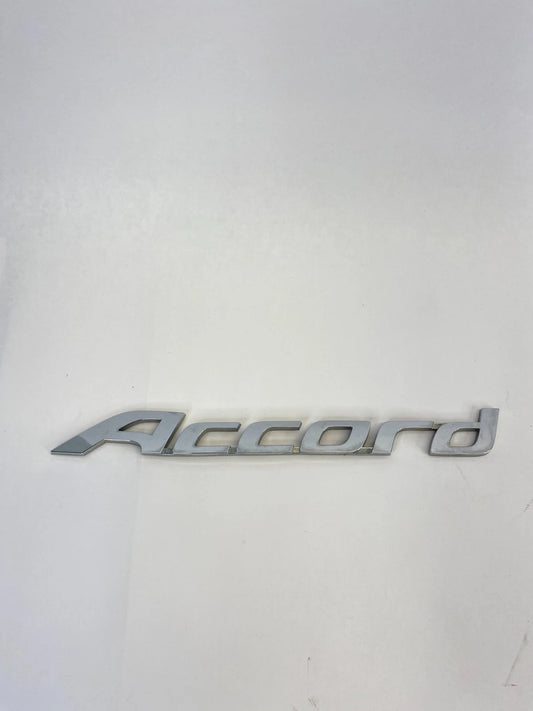 2008-2012 HONDA ACCORD SEDAN REAR TRUNK EMBLEM LOGO NAMEPLATE UNIT OEM FACTORY