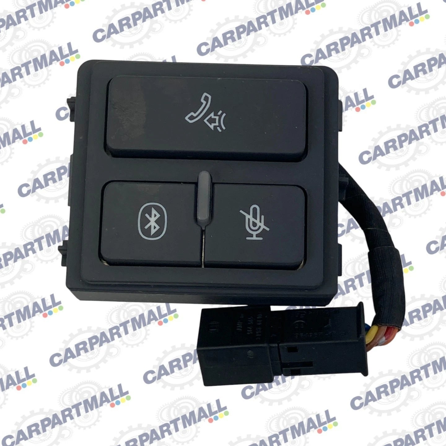 2009-2017 VOLKSWAGEN CC BLUETOOTH HANDSFREE PHONE CONTROL SWITCH 3C0-035-624-D