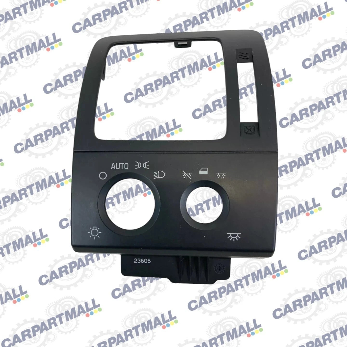 2005-2007 BUICK TERRAZA DASH LEFT SIDE HEADLIGHT SWITCH BEZEL TRIM 15119212 OEM