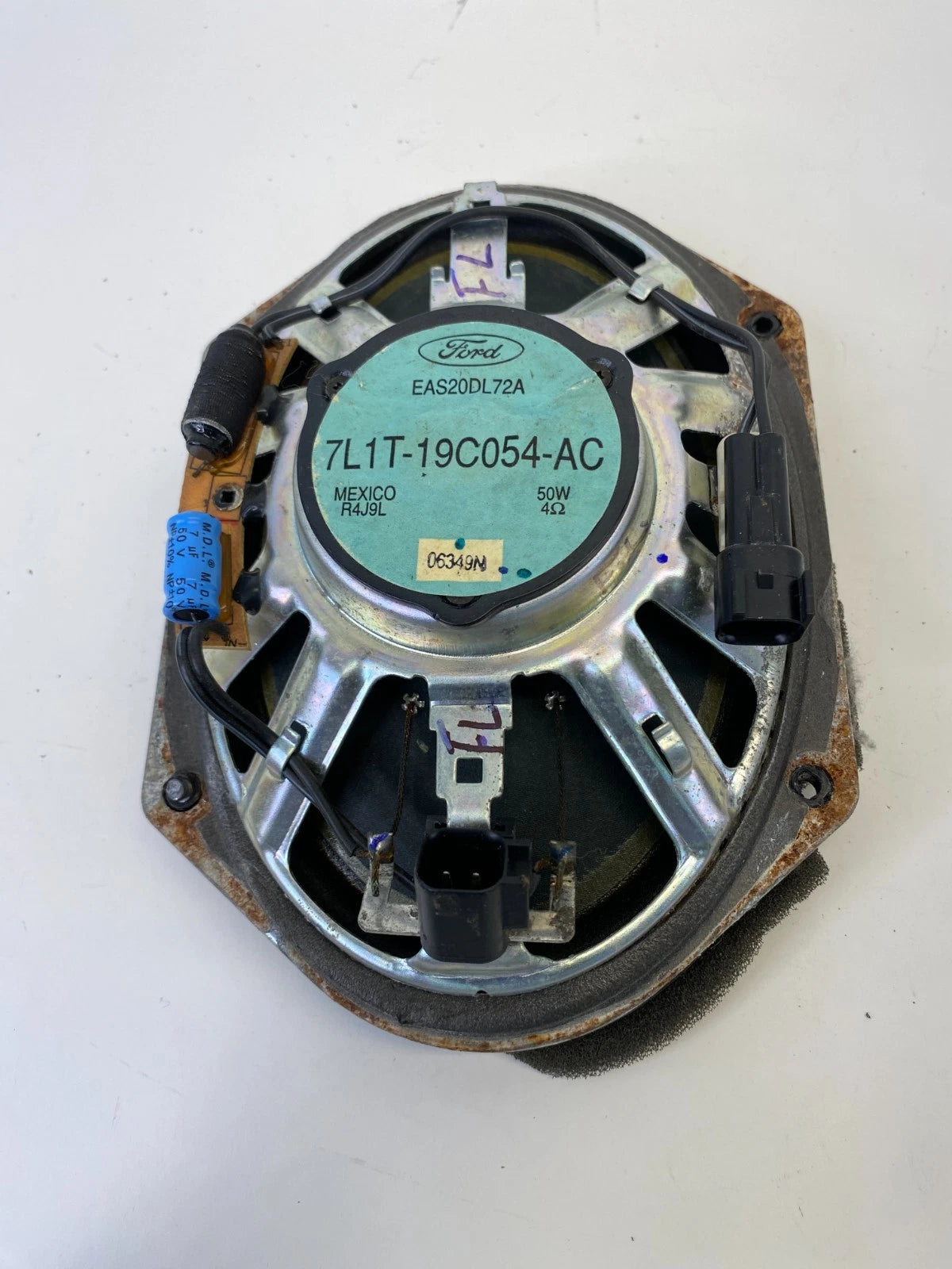 2007-2014 FORD EXPEDITION FRONT LEFT DOOR AUDIO SPEAKER 7L1T-19C054-AC OEM