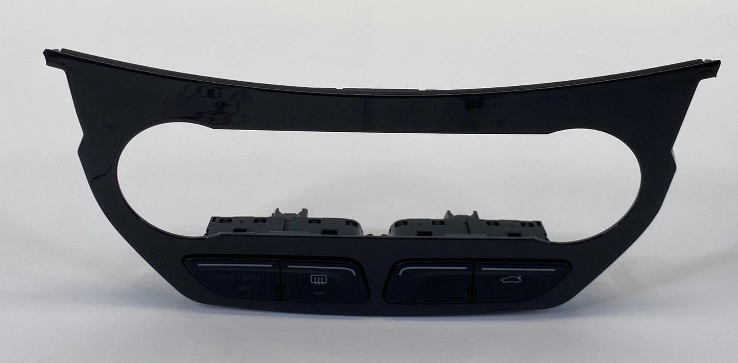 2013-2016 FORD ESCAPE DASH CENTER HEATER BEZEL TRIM W SWITCHES CJ5418522BE OEM