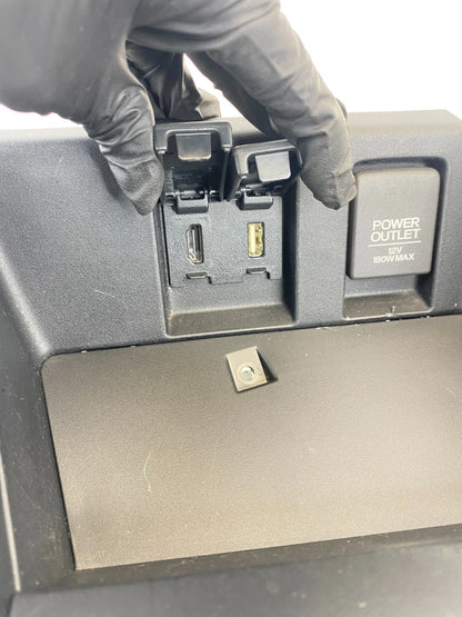 13-15 Honda Civic Gear Shifter Trim Center Console Power Oulet w/HDMI 77295-TR6