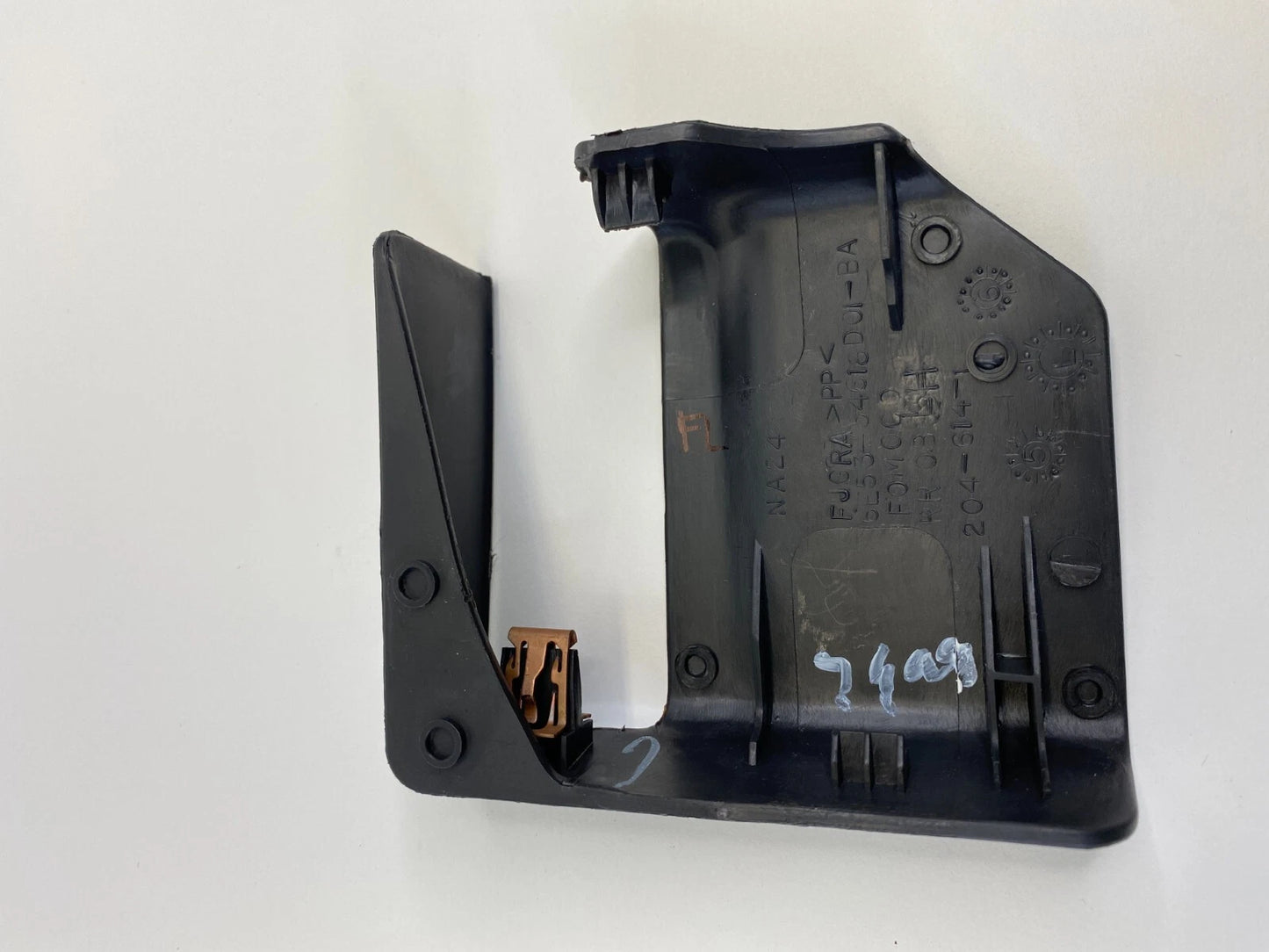 2010-2012 FORD FUSION REAR LEFT DRIVER SEAT OUTER RAIL COVER 6E53-54618D01-BA