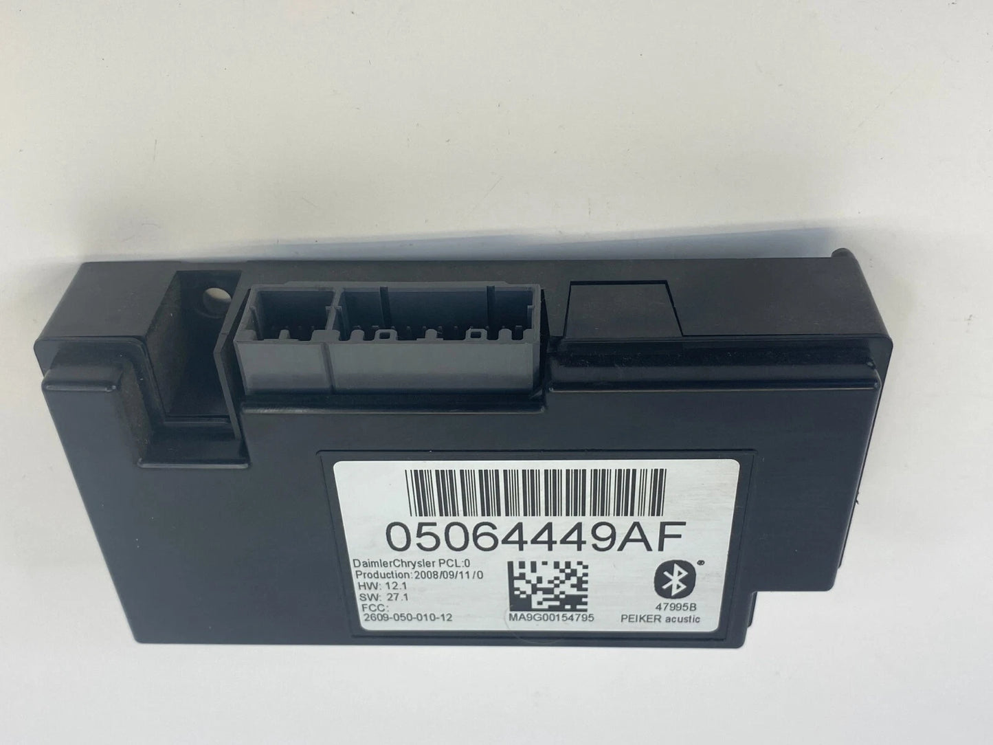 09-14 VOLKSWAGEN ROUTAN 4.0L TELEMATICS BLUETOOTH CONTROL MODULE 05064449AF