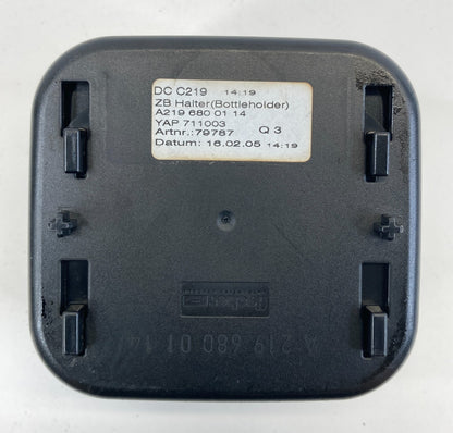 2006 Mercedes-Benz CLS500 Rear Center Console Armrest Cup Holder 219-680-01-14