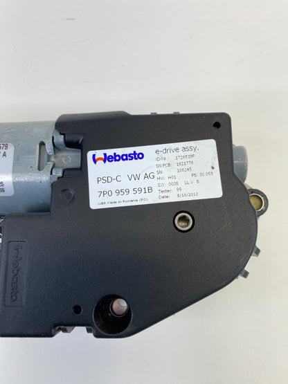 11 12 13 14 15 16 17 Volkswagen Touareg Sunroof Motor Assembly 7P0-959-591B OEM