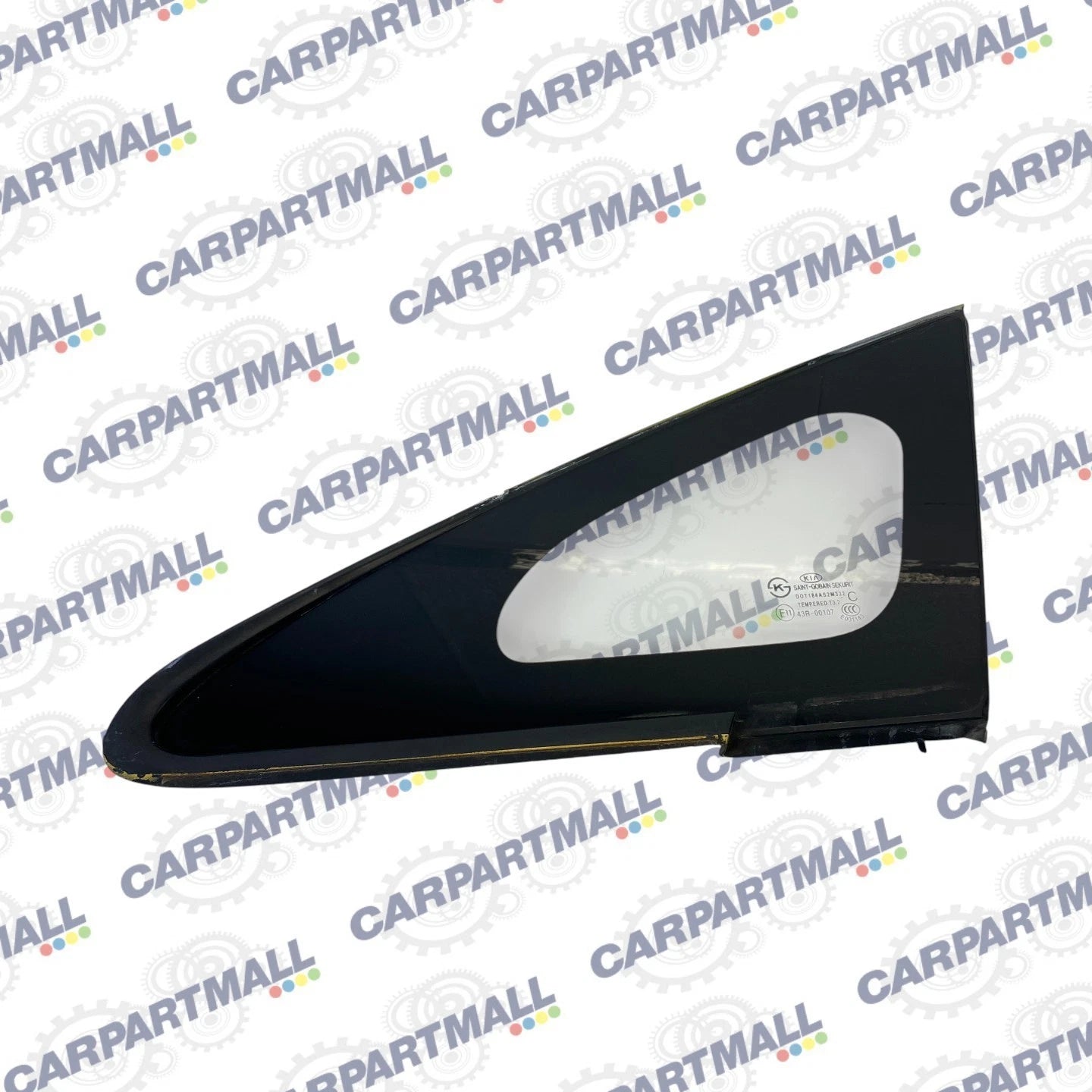 2012-2017 KIA RIO LEFT FRONT WINDSHIELD PILLAR VENT GLASS WINDOW DRIVER LH OEM