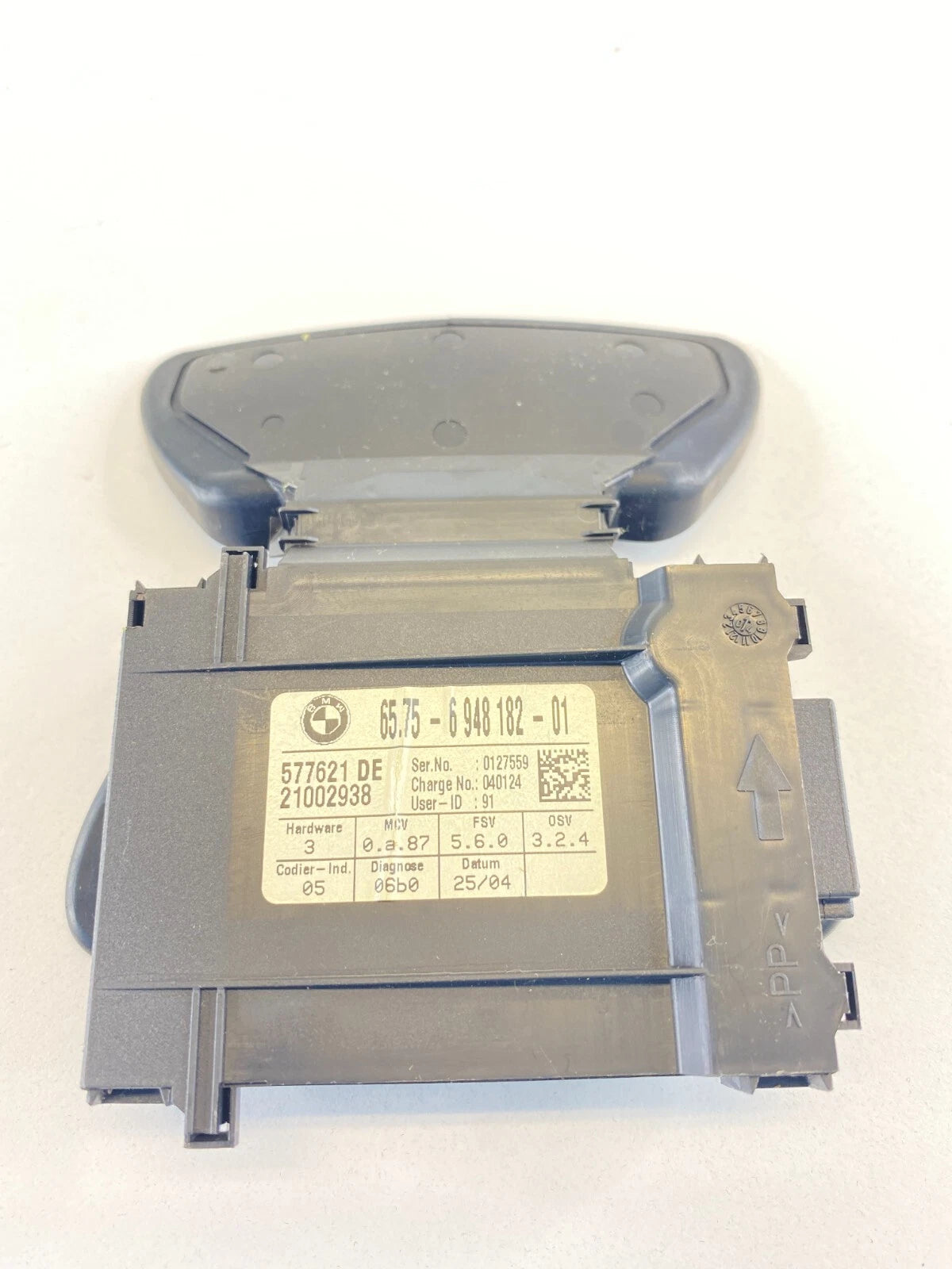 2004-2007 BMW 530I 525I ULTRA SONIC ALARM SENSOR CONTROL MODULE 65756948182