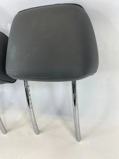 2008 BMW 335XI 07-09 335I COUPE FRONT LEFT & RIGHT SEAT HEADREST SET LEATHER OEM
