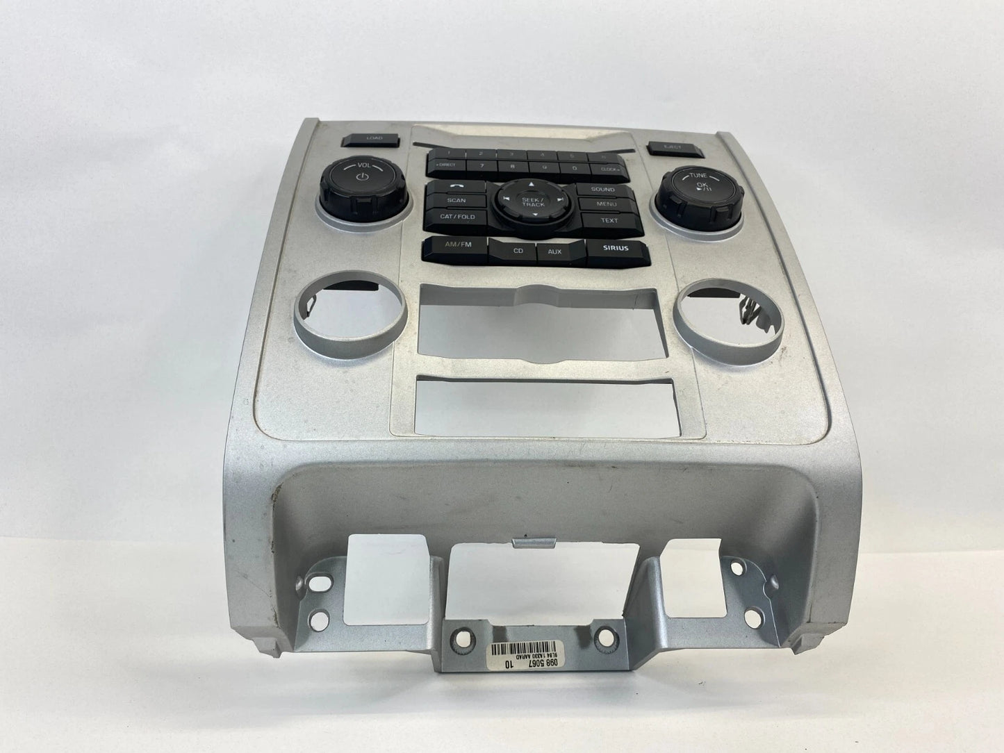 2009-2011 MERCURY MARINER RADIO CONTROL FACE PLATE PANEL BEZEL 9L8T-18A802-BB