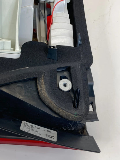 11-18 Volvo S60 Sedan Left Driver Tail Light Outer Quarter Taillight 30796267