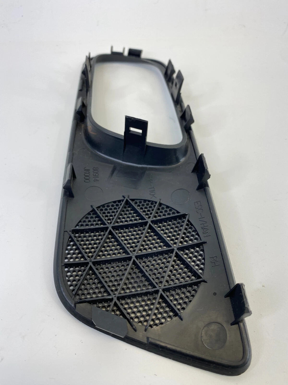 07 08 INFINITI G35 FRONT RIGHT SIDE INNER DOOR HANDLE COVER BEZEL 80914-JK000