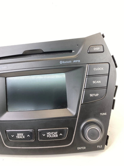 2014-2015 HYUNDAI SANTA FE AM FM CD MP3 RADIO RECEIVER 96180-B89514X OEM