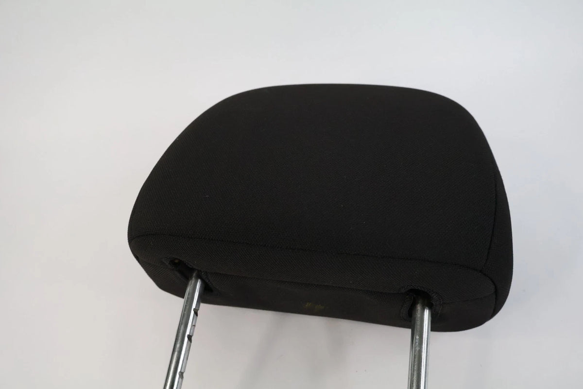 2012 2013 KIA SOUL FRONT HEADREST PAIR BLACK CLOTH DRIVER PASSENGER OEM