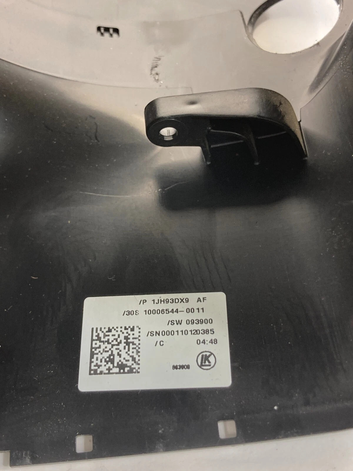 2011-2014 DODGE CHARGER A/T STEERING COLUMN SURROUND TRIM COVER ASSY 1JH93DX9