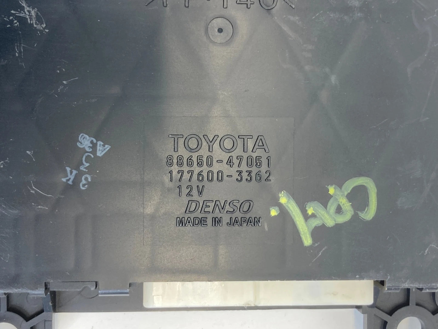 06-09 TOYOTA PRIUS AC TEMPERATURE CONTROL AMPLIFIER UNIT MODULE 88650-47051 OEM