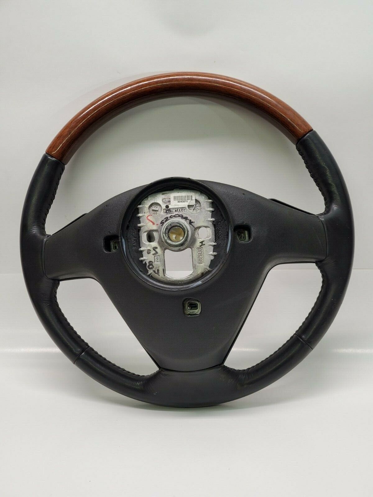 04-07 Cadillac CTS Steering Wheel Assembly w/ Leather & Audio Switches 25766590