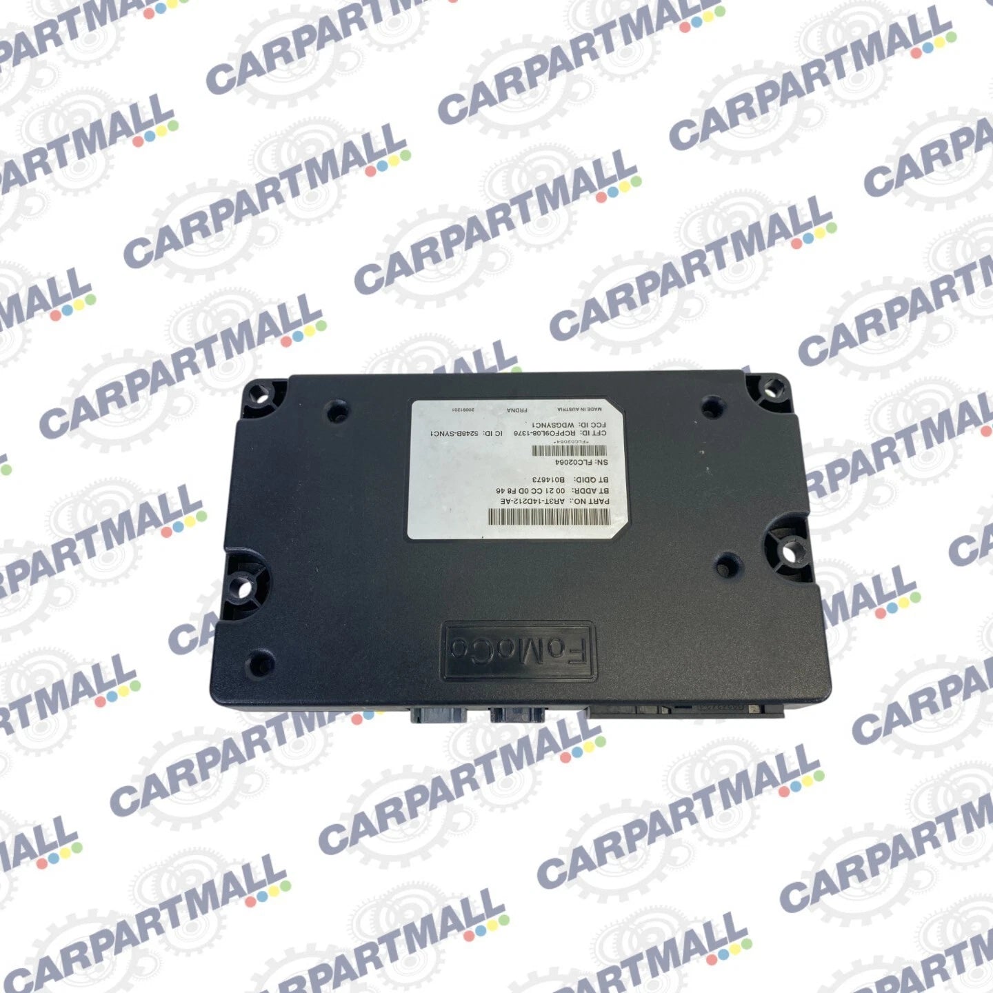 2009 2010 FORD EDGE COMMUNICATION SYNC CONTROL MODULE UNIT AR3T-14D212-AE OEM