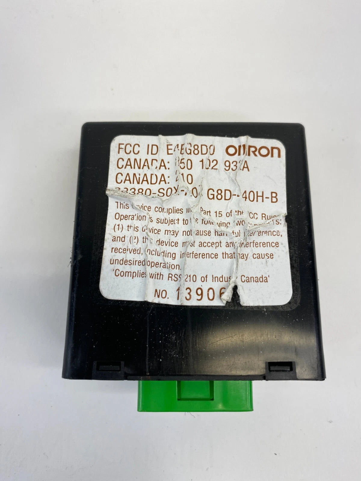 2001-2004 HONDA ODYSSEY THEFT LOCKING KEYLESS ENTRY CONTROL MODULE 38380-S0X OEM