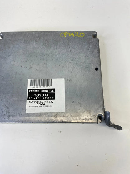 07-10 TOYOTA SIENNA ENGINE COMPUTER CONTROL MODULE ECM ECU PCM 89661-08240 OEM