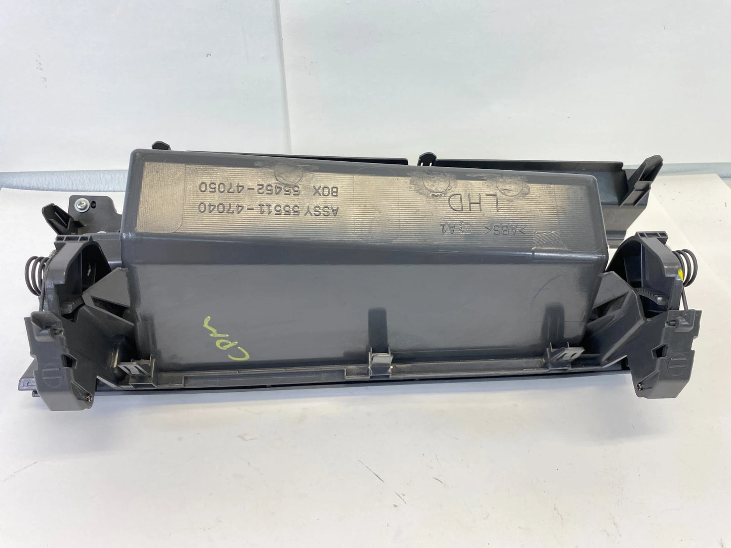 2010-2015 TOYOTA PRIUS UPPER GLOVE BOX STORAGE COMPARTMENT UNIT OEM 55511-47040