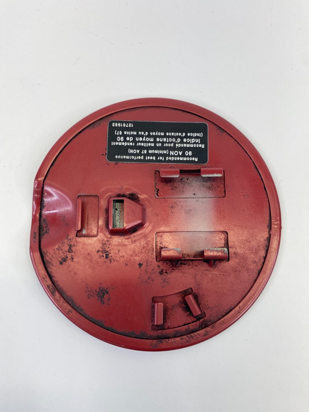 2003-2011 Saab 9-3 93 Sedan Fuel Filler Door Gas Tank Lid Cover Chili Red OEM