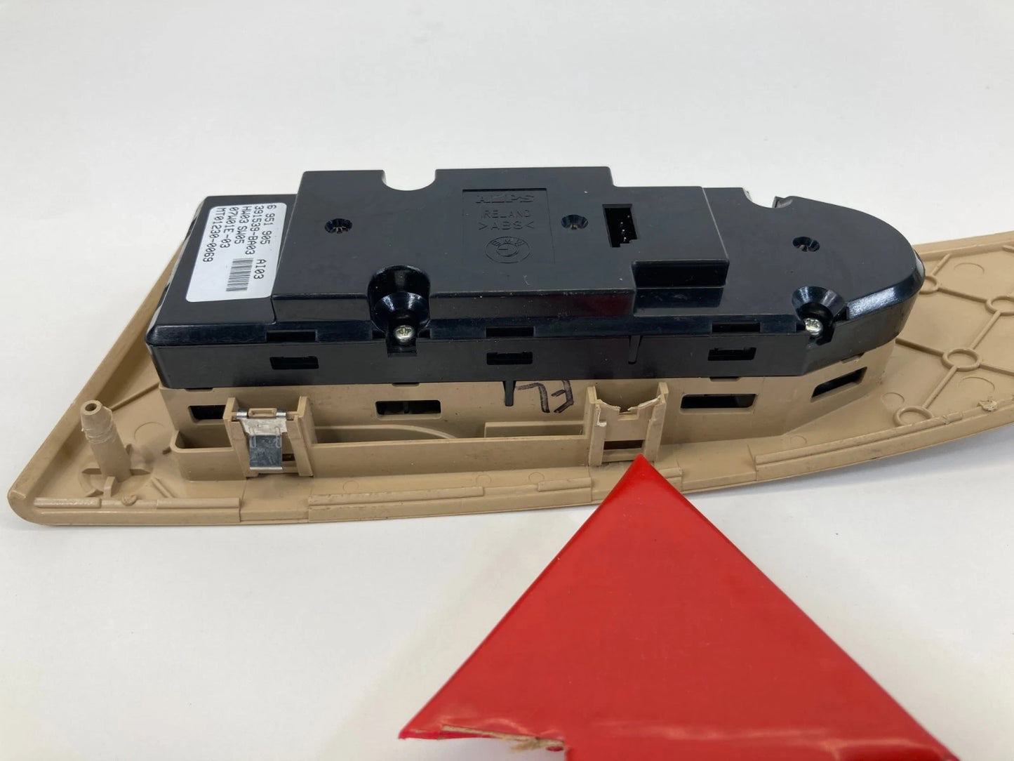 2004-2007 BMW E60 530I FRONT LEFT MASTER POWER WINDOW SWITCH BEIGE 6951905 OEM