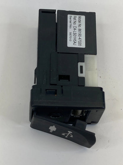 2013-2015 Toyota Prius Auxiliary Jack Aux In Control Switch Button 86190-47020