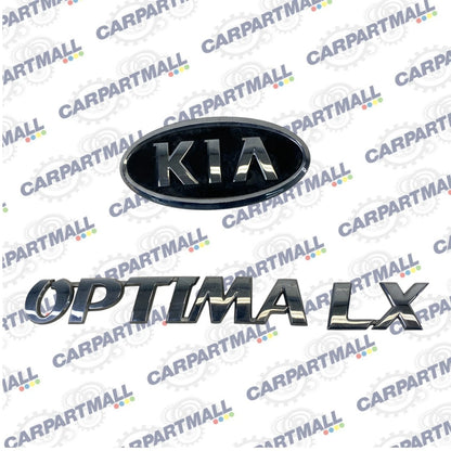 2001-2006 KIA OPTIMA SEDAN REAR TRUNK LID EMBLEM LOGO BADGE CHROME SET OEM