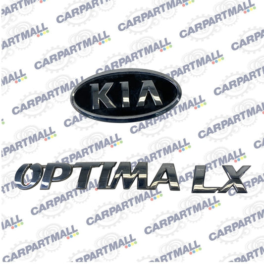 2001-2006 KIA OPTIMA SEDAN REAR TRUNK LID EMBLEM LOGO BADGE CHROME SET OEM