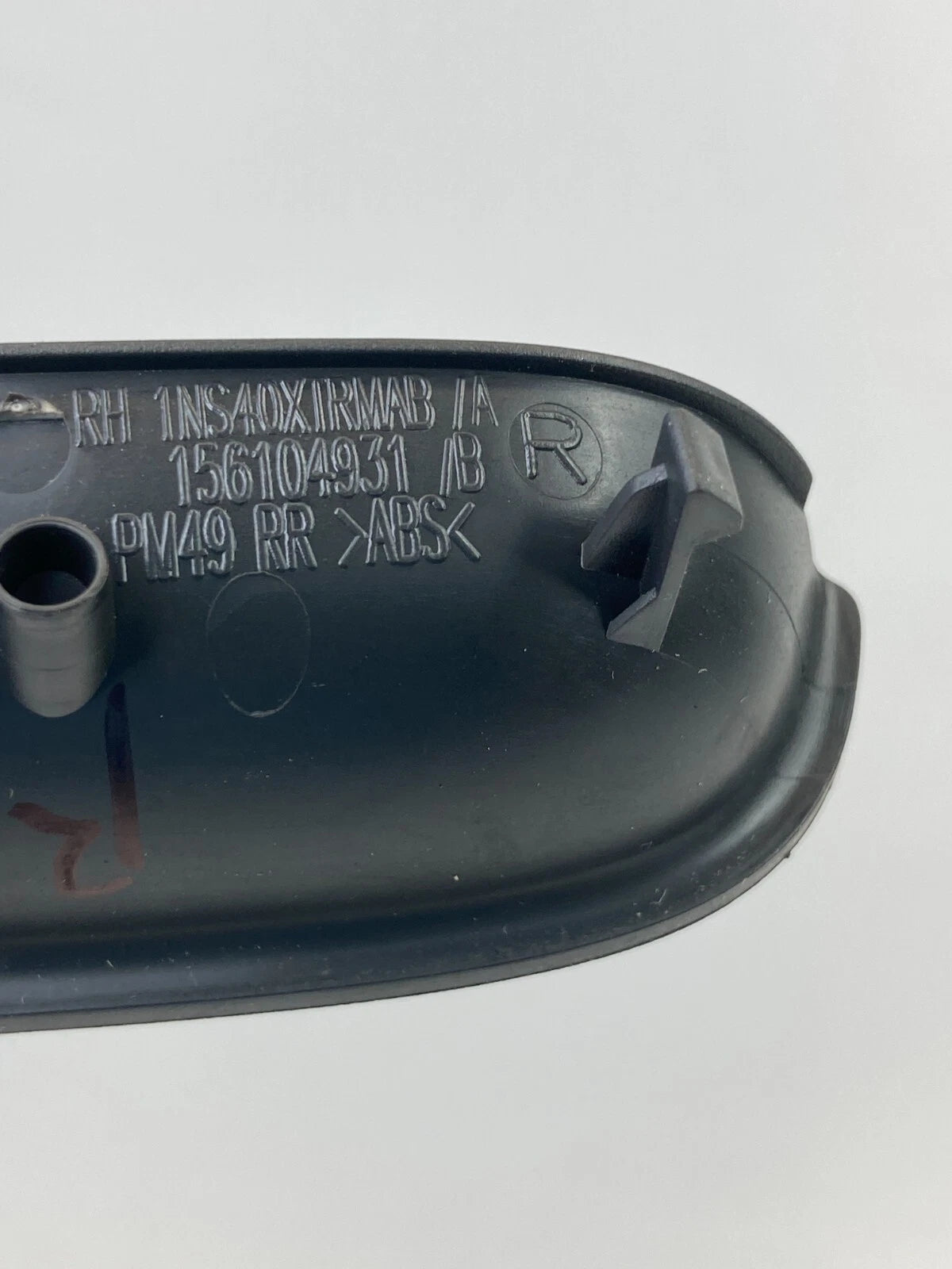 10-12 DODGE CALIBER REAR RIGHT INNER DOOR HANDLE SCREW COVER CAP 1NS40XTRMAB